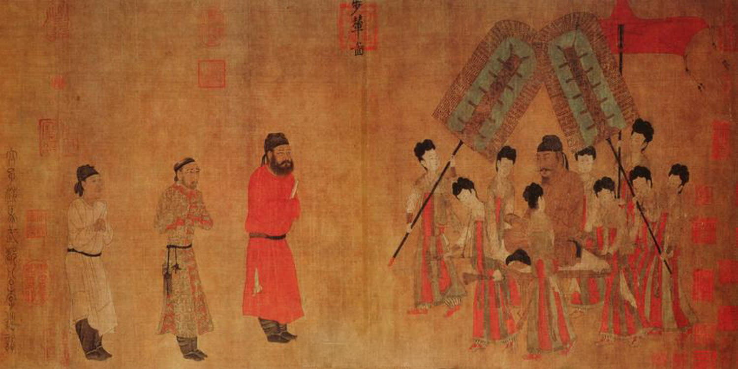 《步辇图》