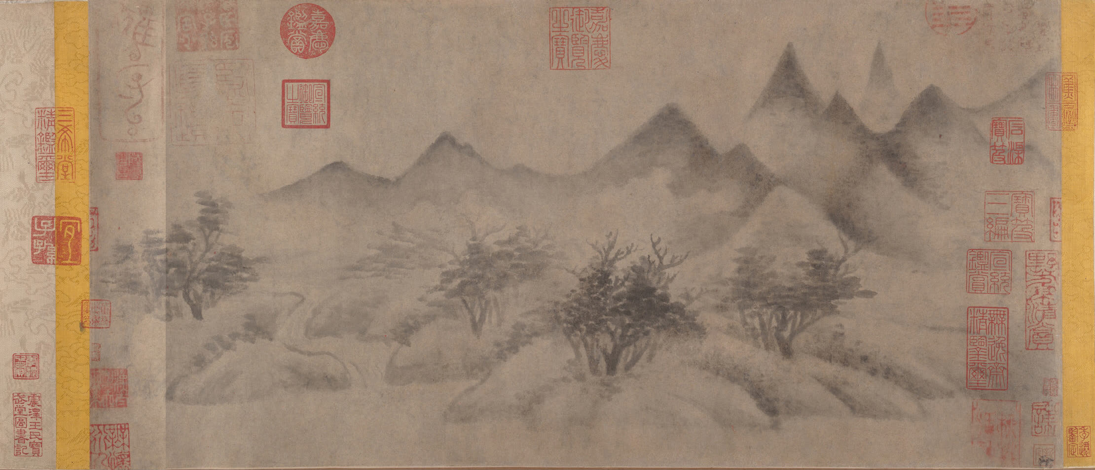 米友仁《云山图》