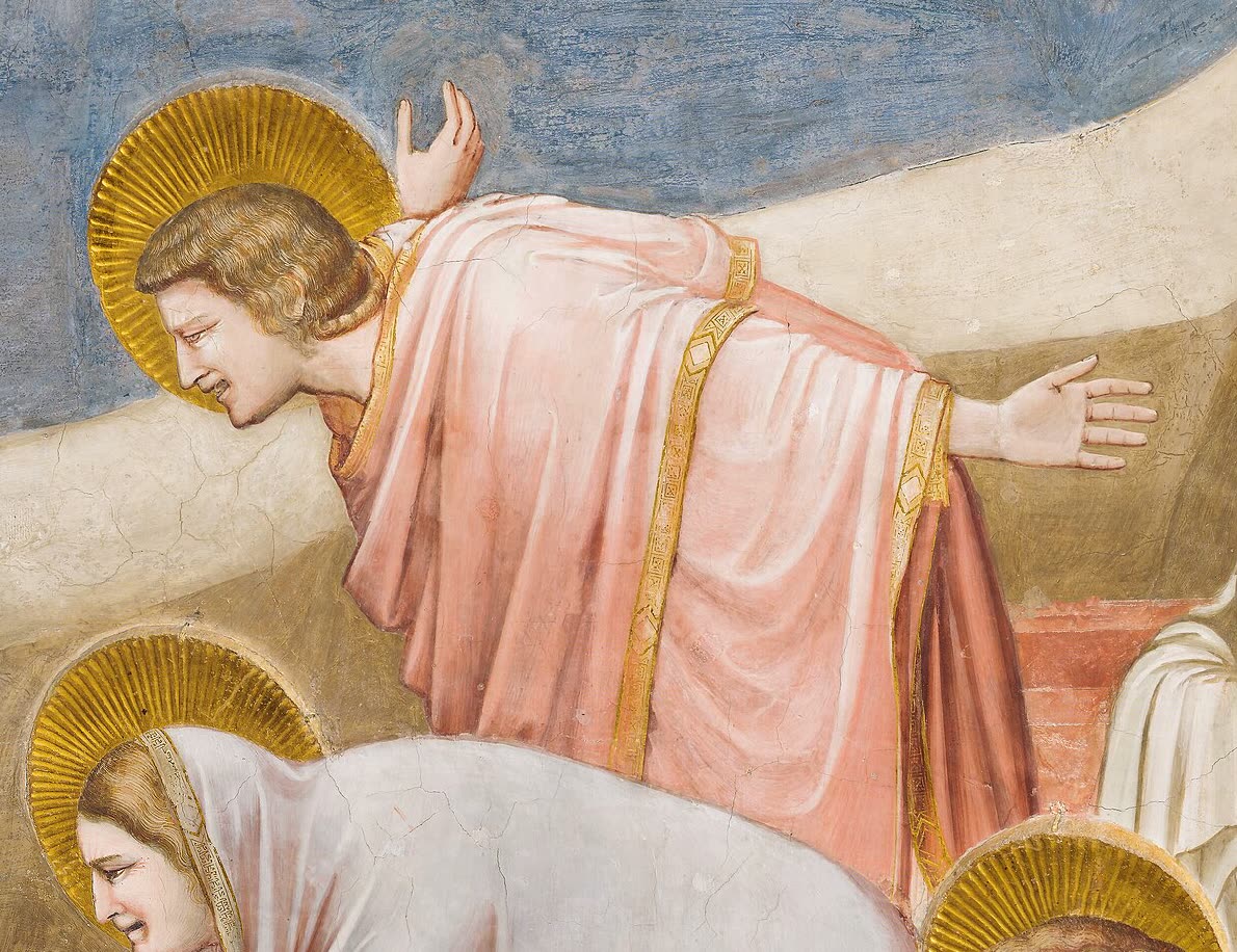 约翰张开双臂