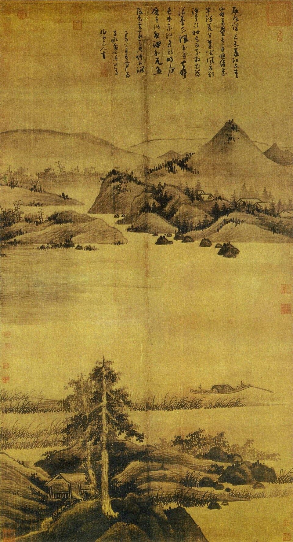 吴镇《渔父图》