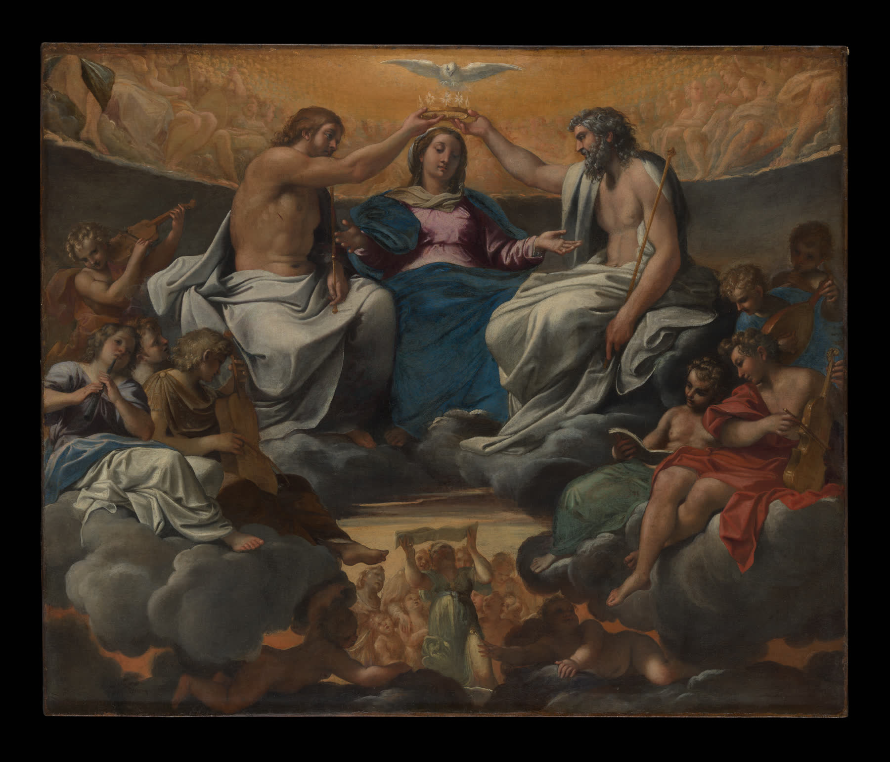 安尼巴莱·卡拉奇《圣母加冕》