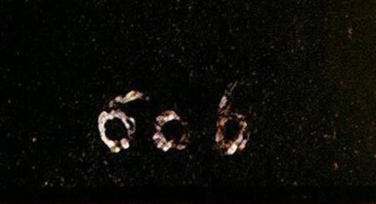 右下角的数字 606