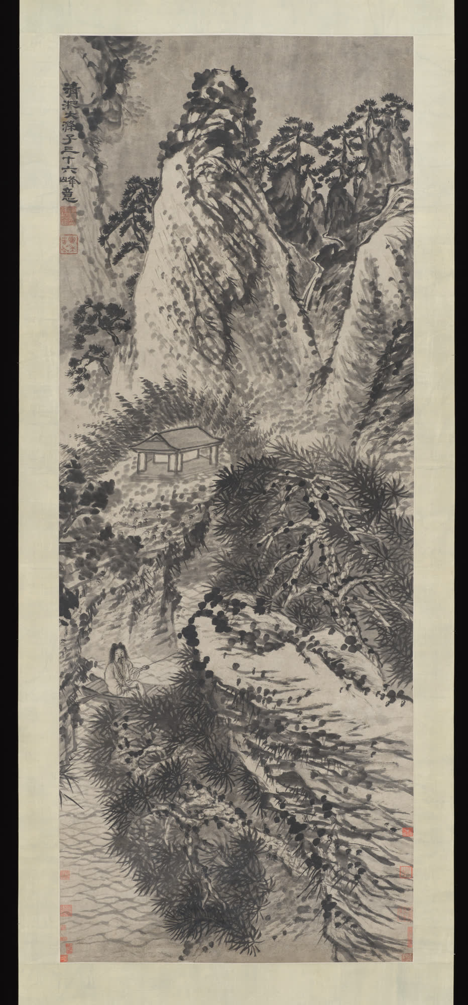 石涛《黄山三十六峰意》