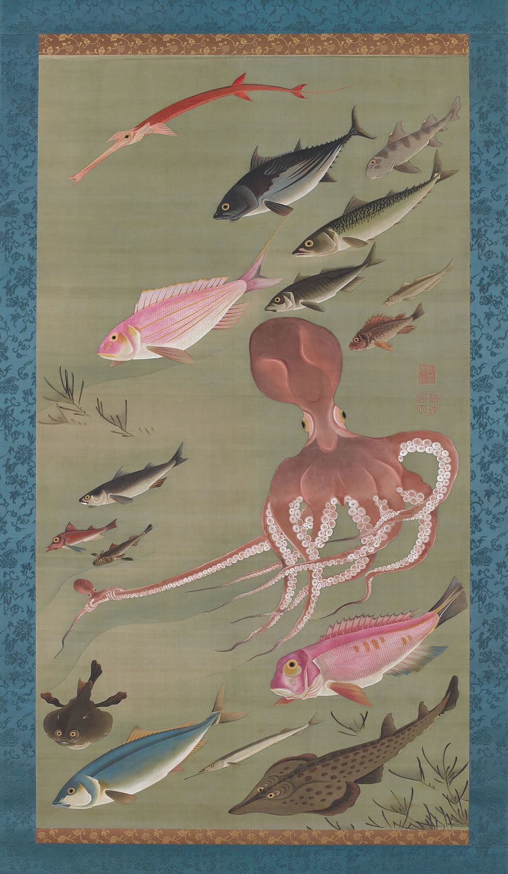 《诸鱼图》