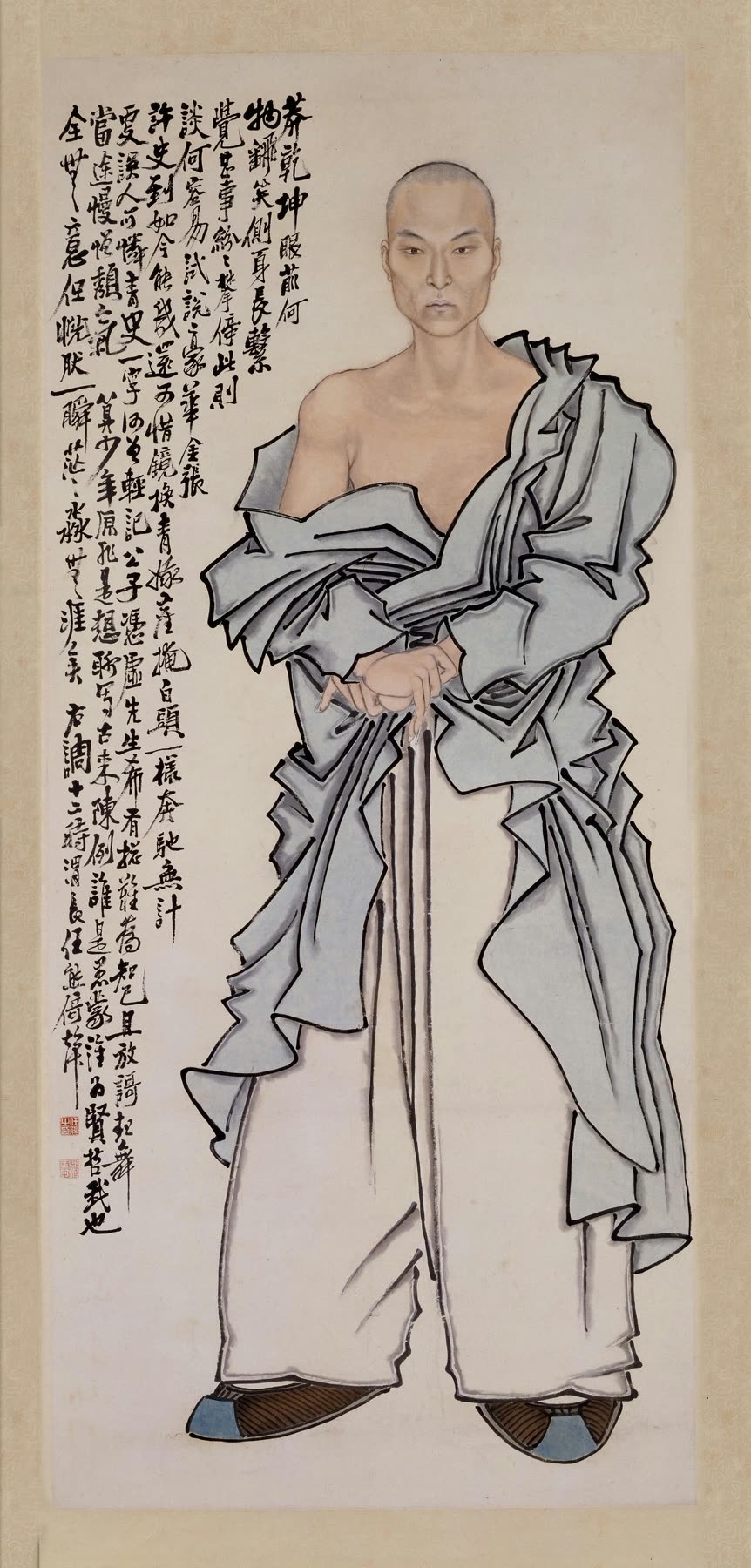 任熊《自画像》