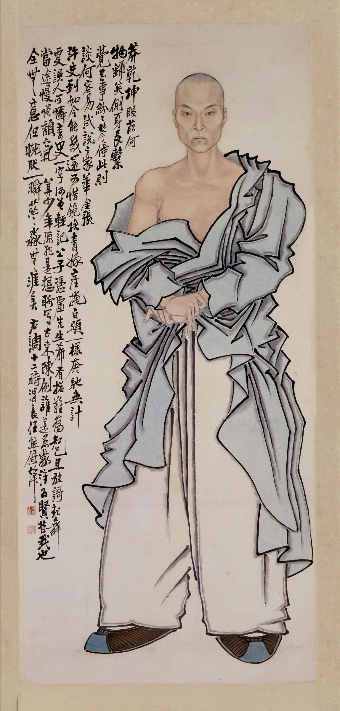 任熊《自画像》