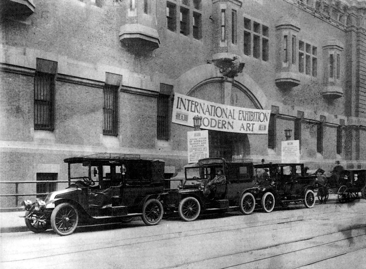 1913 年军械库展览入口